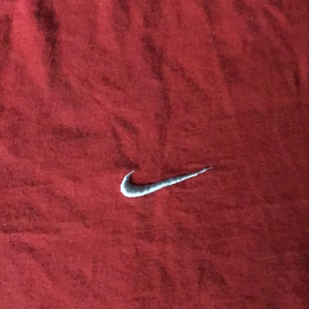 Nike Y2K Swish Red Tee Cotton Size M